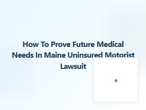 Proving Future Medical Needs in Maine Um Claims