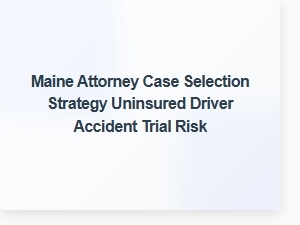 Uninsured Driver Accident: Trial Risks & Settlement Options