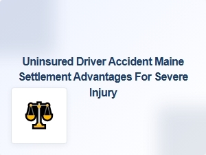 Maine Uninsured Accident Settlements for Severe Injuries